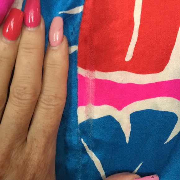 Vintage Hawaiian silk dress 80’s 90’s - Picture 6 of 7